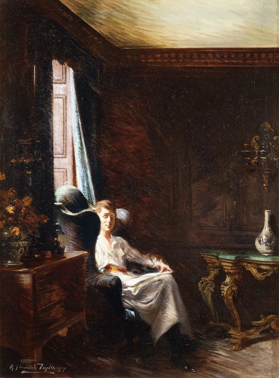 Lettura vicino alla finestra, 1919